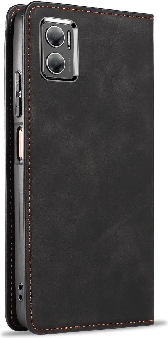 Alt view image 2 of 7 - BONAEVER Case for Xiaomi Redmi 10 5G / Redmi 10 Prime+ / Redmi Note 11E 5G / Redmi 11 Prime 5G Premium PU Leather Phone Cover with Card Holder Stand, Shockproof Flip Wallet Cover