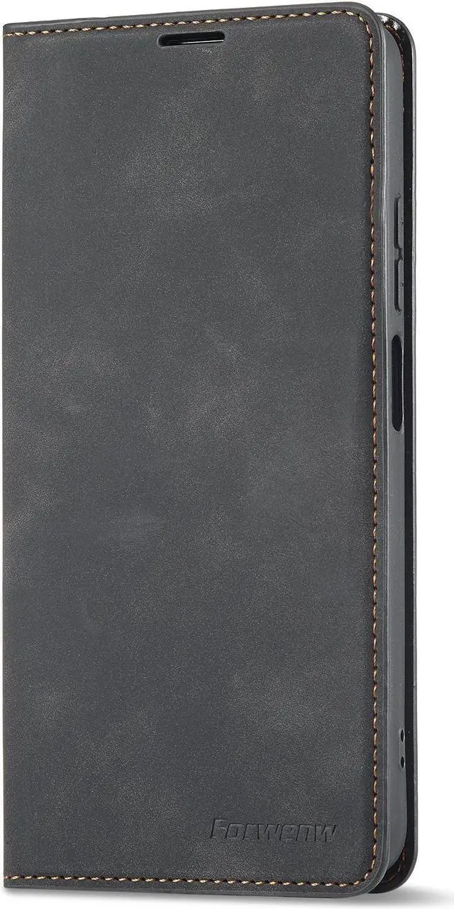 Alt view image 2 of 7 - BONAEVER Case for Xiaomi Poco M4 Pro 4G (Not 5G) Premium PU Leather Phone Cover with Card Holder Stand, Shockproof Flip Wallet Cover