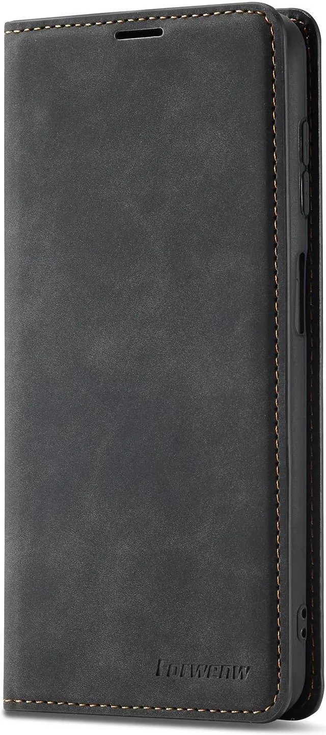 Alt view image 2 of 7 - BONAEVER Case for Samsung Galaxy A35 5G Premium PU Leather Phone Cover with Card Holder Stand, Shockproof Flip Wallet Cover