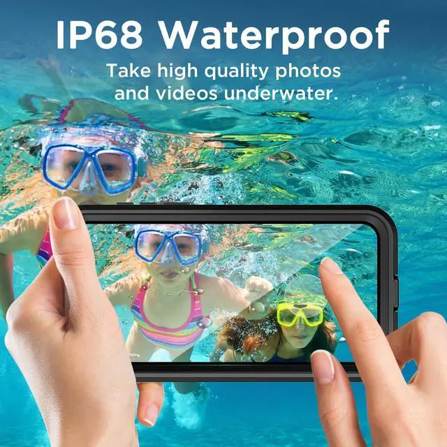 Alt view image 2 of 7 - BONAEVER Compatible Samsung Galaxy S25 Waterproof Case with Magnetic Magsafe Charging,IP68 Waterproof Case for Samsung S25 Case Phone Cover with Screen Protector Cover
