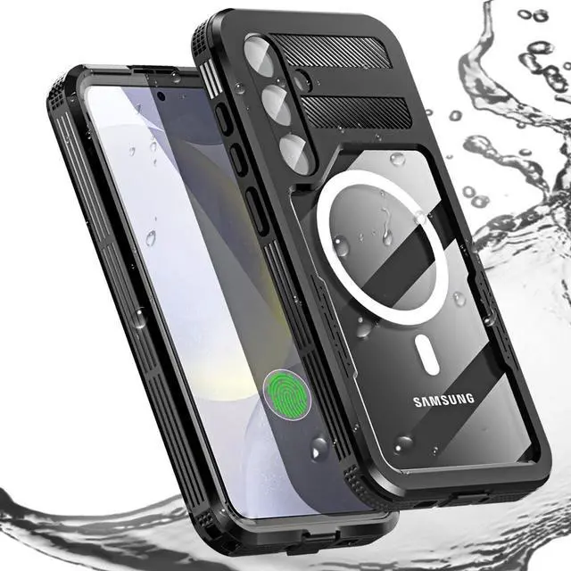 Main image of BONAEVER Compatible Samsung Galaxy S25 Waterproof Case with Magnetic Magsafe Charging,IP68 Waterproof Case for Samsung S25 Case Phone Cover with Screen Protector Cover
