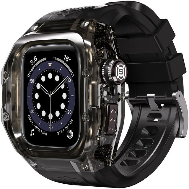 Main image of BONAEVER Waterproof Case for Apple Watch Series 10 42mm, Protective Rugged Case with Soft Silicone Band and Built-in Screen Protector for iWatch Series 10 42mm