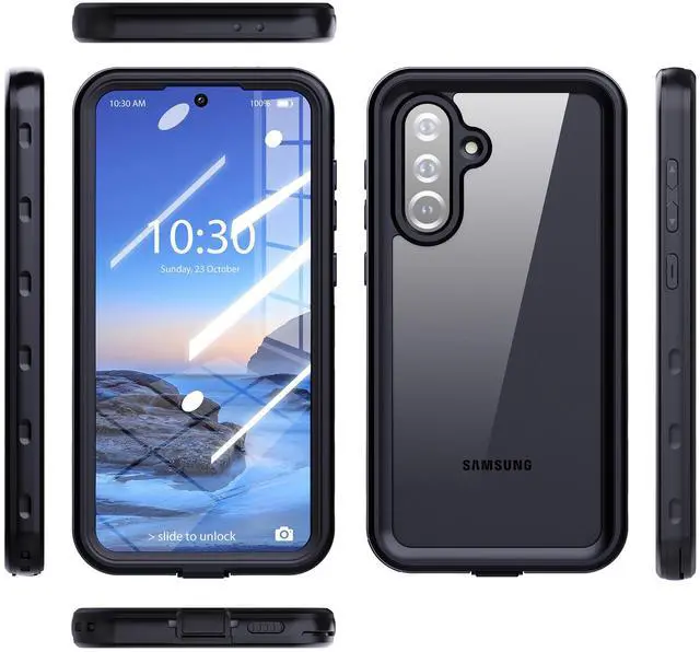 Alt view image 7 of 7 - BONAEVER for Samsung Galaxy A36 5G Phone Case, IP68 Waterproof Dustproof, Built-in Screen Protector, Rugged Full Body Shockproof Protective Cover for Galaxy A36 5G 6.6 Inch 2025