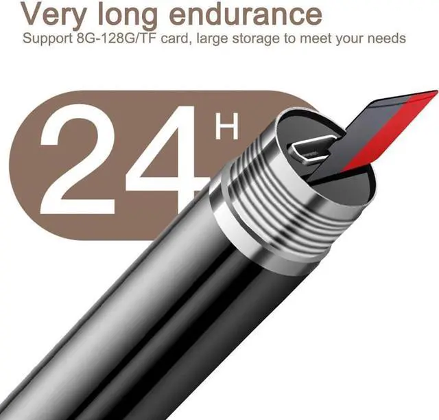 Alt view image 5 of 7 - 64GB Digital Voice Recorder, Rechargeble Audio Activated Recording Device with Noise Reduction, MP3 Stereo Player for Lectures Meetings, Work, Interviews