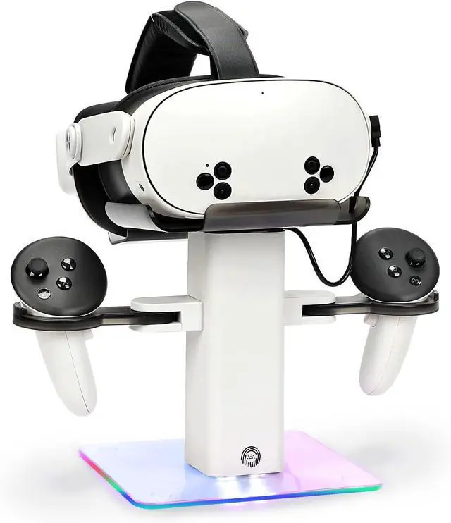 Main image of BONAEVER Charging Dock for MetaQuest 3S, Vertical Charging Stand, Compatible for Quest 3S/Quest 3/Quest 2 VR Controller Holder