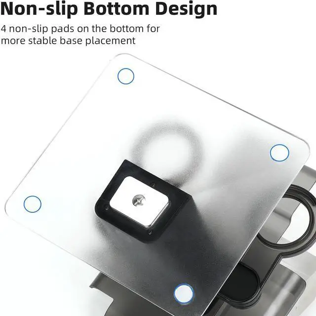 Alt view image 5 of 7 - BONAEVER Charging Dock for MetaQuest 3S, Vertical Charging Stand, Compatible for Quest 3S/Quest 3/Quest 2 VR Controller Holder Black