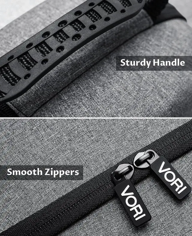 Alt view image 4 of 7 - BONAEVER Case for Meta Quest 3/3S/2 & Vision Pro/Pico 4, Elite Strap & Battery Head Strap, with Lens Protector, Portable Hard Carrying Case