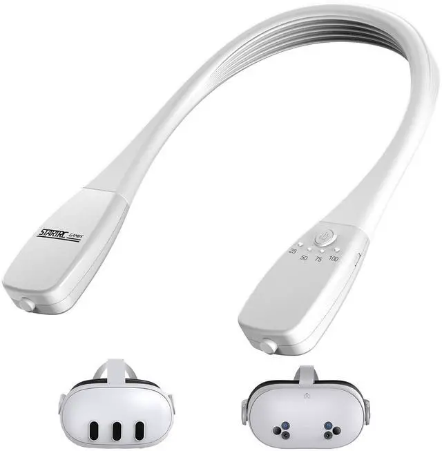 Main image of BONAEVER Battery Pack for Meta Quest 3S / Quest 3, 10000mAh PD Fast Charger Hanging Neck Battery Pack for Oculus Quest, VR Extend Power Accesories for Meta Quest 3/3S/2, Pico 4/4 Pro, HTC Vive