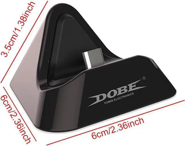 Alt view image 4 of 7 - BONAEVER Charging Dock for Switch 2, Fast Charging Station Dock Station Replacement, Portable Charger Base Stand with USB 3.1 Port, Type C Port for Easy Console Charging
