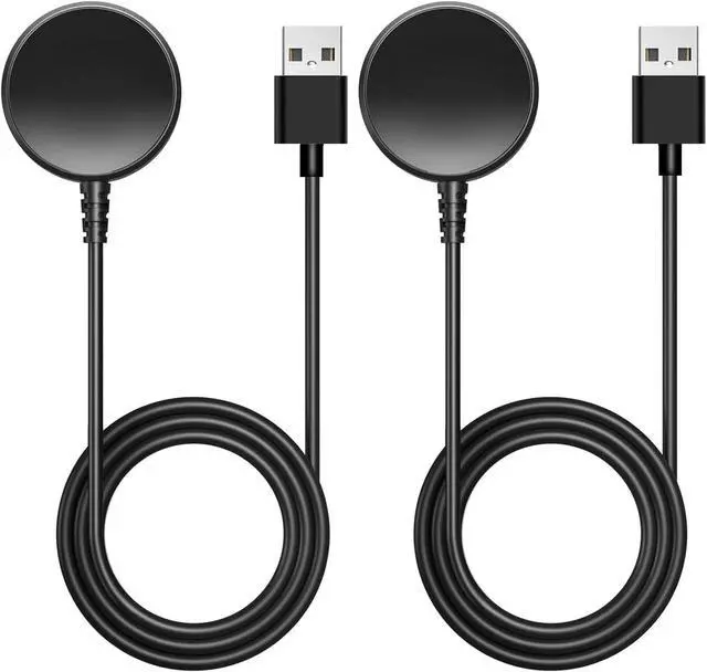 Main image of BONAEVER 2 Pack Galaxy Watch 7 Charger Compatible with Samsung Galaxy Watch 7/6/6 Classic/5/5 Pro/4/4 Classic/3/Active 2 /Active with 3.3FT USB Magnetic Wireless Charging Cable Cord