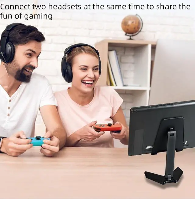 Alt view image 5 of 7 - BONAEVER Type C Bluetooth 5.0 Transmitter USB Gaming Console PC Wireless Audio Transmitter for PS4, PS5, Switch, PC with Low Latency and AptX Adaptation, Type-c to USB Adapter Included