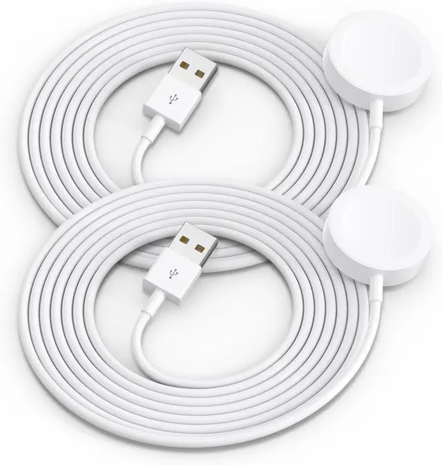 Main image of BONAEVER 2 Packs for Apple Watch Charger Magnetic Fast Charging Cable [Portable] Magnetic Wireless Charging Compatible with iWatch Series Ultra/10/9/8/7/6/SE/5/4/3/2 - [3.3FT]