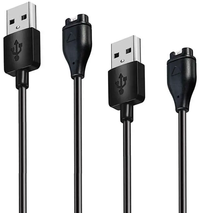 Main image of BONAEVER Charger for Fenix 8, Fenix 7 7X 7S, Fenix 6 6X 6S Pro, Fenix 5 5X 5S Smart Watch Replacement Charging Cable [2Pack, 3.3ft]