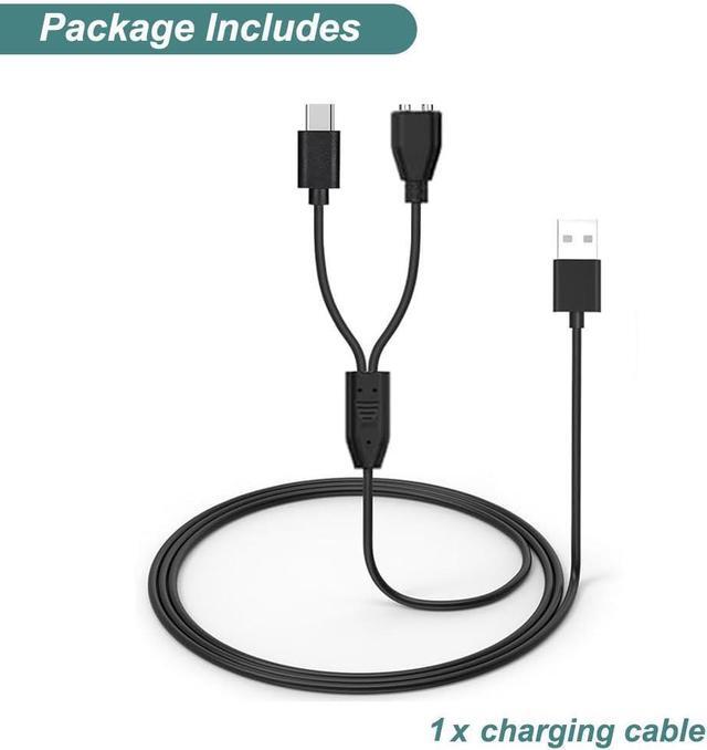 Alt view image 6 of 6 - BONAEVER Charger for Jugbow/Delupet/Yawpet Dog Training Collar, Magnetic Charging Cable for DT-61/66/67/68/72/73 Shock Collar and Remote (3.3ft/1m)