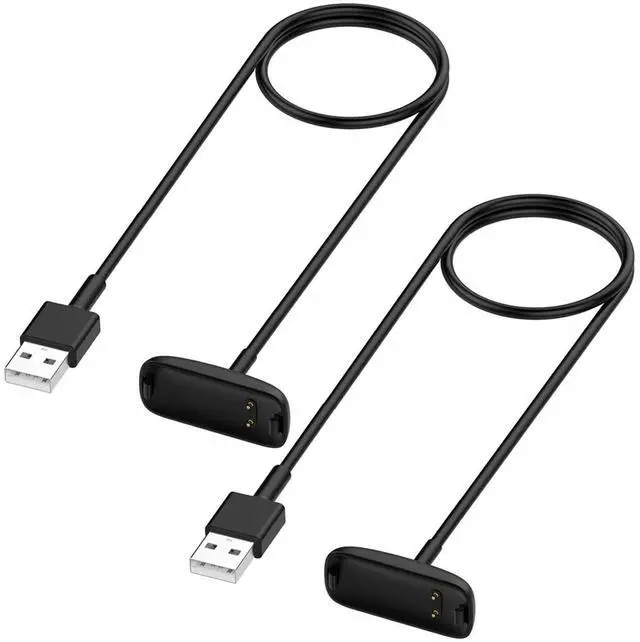 Main image of BONAEVER Charger for Fitbit Inspire 3, Replacement USB Charging Cable Cord Accessories for Fitbit Inspire 3 Fitness Tracker [2Pack, 3.3ft/1m]