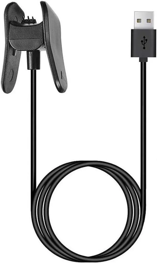 Main image of BONAEVER Charger for Garmin Vivosmart 4, Replacement Charging Data Cable Clip Cord for Garmin Vivosmart 4 [3.3ft/1m]