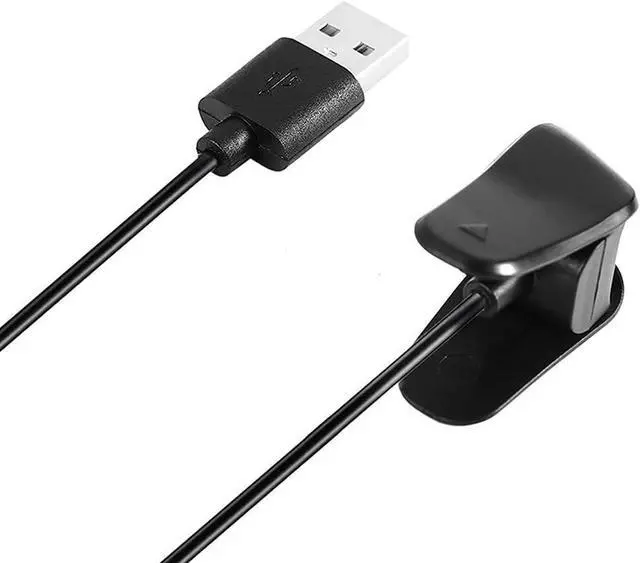 Alt view image 2 of 7 - BONAEVER Charger for Garmin Vivosmart 4, Replacement Charging Data Cable Clip Cord for Garmin Vivosmart 4 [3.3ft/1m]