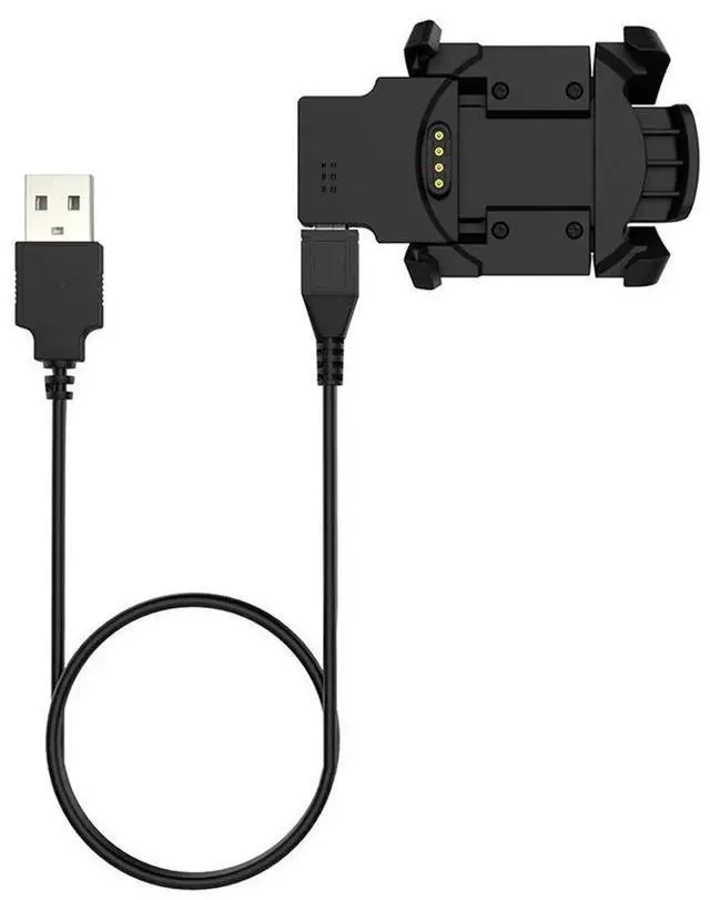Main image of BONAEVER Charger for Fenix 3/Fenix 3 HR/Quatix 3/ Tactix Bravo/ D2 Bravo, Replacement Charging Cable Cord for Garmin Fenix 3 Heart Rate Smart Watch [3.3ft/1m]