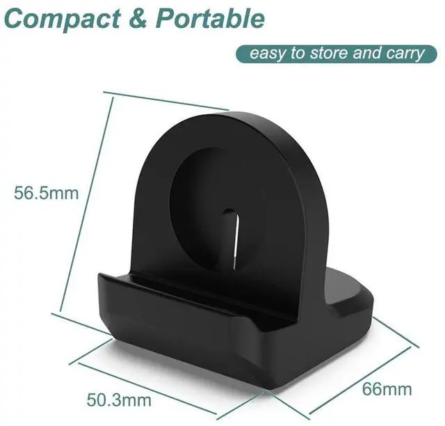 Alt view image 3 of 6 - BONAEVER Charger Stand for Samsung Galaxy Watch Ultra 47mm/Galaxy Watch 7 40 44mm/Galaxy Watch 6 40 44mm/Galaxy Watch 6 Classic 43 47mm/Galaxy Watch 5 40 44mm/Galaxy Watch 5 Pro 45mm