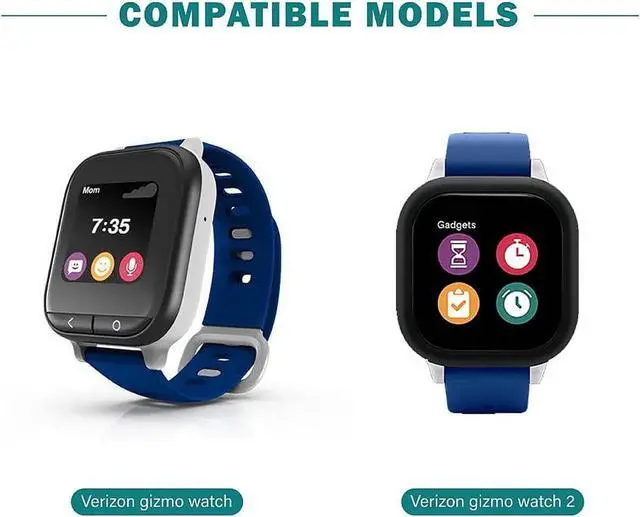 Alt view image 4 of 7 - BONAEVER Compatible with Verizon Gizmo Watch 3 2 1 Charger, Replacement Charging Cable Magnetic Dock Cradle Accessories for Gizmo Watch Kids Smartwatch - 2 Packs