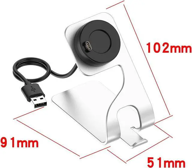Alt view image 4 of 6 - BONAEVER Charger for Garmin Watch Fenix 8 7 7S 7X 6 6S 6X 5 5S 5X Plus Forerunner 965 955 945 745 255 245 165 55 45 Approach S10 S12 S40 S42 S60 S62 S70, Vivoactive 3/4/4S 5 Instinct 2 2S 2X Venu 2 3