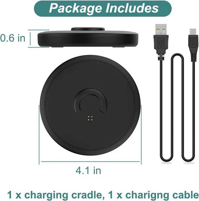 Alt view image 7 of 7 - BONAEVER Charging Cradle for Bose Soundlink Revolve/Revolve+ (Series ii), Charger Cradle Dock with USB Cable for Bose Revolve Portable Speaker