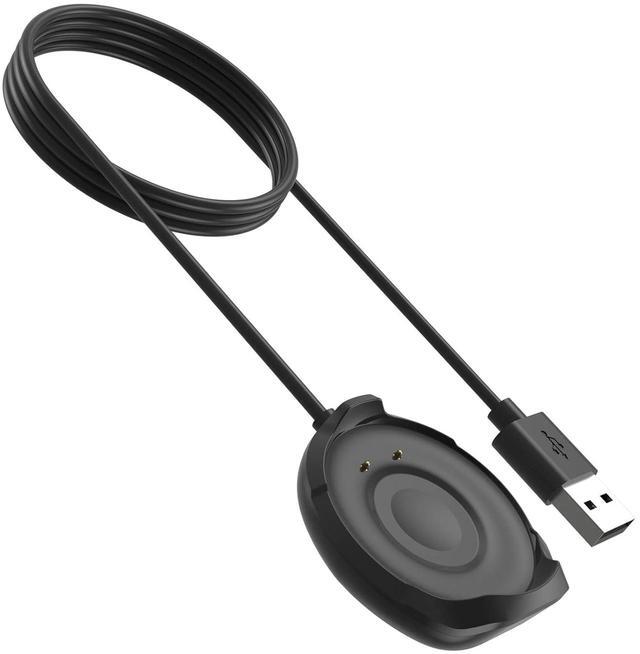 Alt view image 3 of 5 - BONAEVER Charger for Motorola Moto 360 3rd Gen Smartwatch, Replacement USB Charging Cable Dock Cradle Stand with 3.3ft Cord for Moto 360 3 Smart Watch