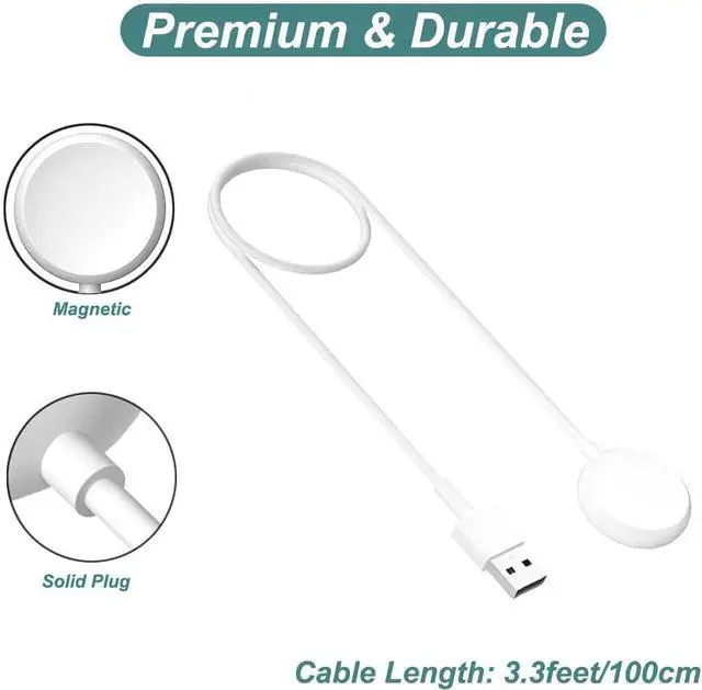 Alt view image 5 of 6 - BONAEVER Charger for Google Pixel Watch, Repalcement USB-A Charging Cable with 3.3ft Cord for Google Pixel Watch Gen 1st