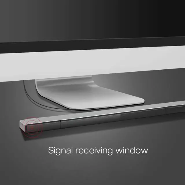 Alt view image 7 of 7 - BONAEVER for USB Wii Sensor Bar, Infrared IR Ray Motion Sensor Signal Receiver for Nintendo Wii and Wii U Console USB Port with Stable Stand