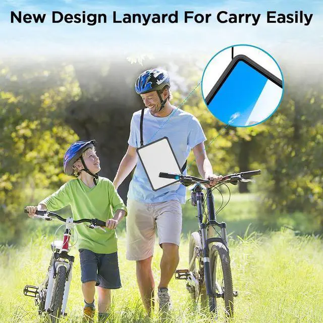 Alt view image 3 of 7 - BONAEVER Waterproof Case for iPad (A16) 11th Generation 11 Inch 2025, iPad 10th Generation 10.9 inch 2022,[Built-in Screen Protector&Stand] [IP68 Waterproof] Shockproof Protective Cover