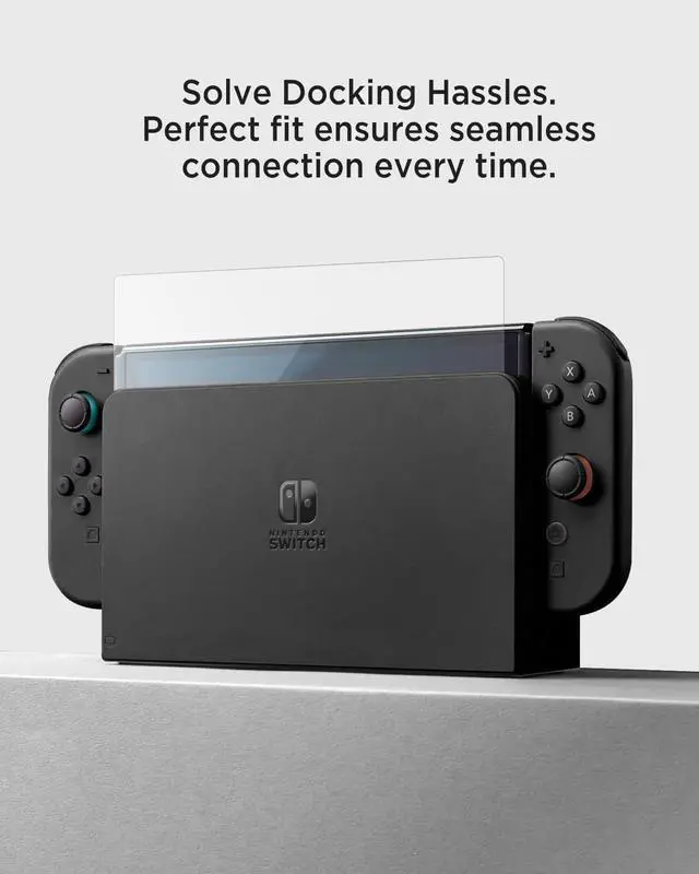 Alt view image 4 of 7 - BONAEVER [2-Pack] Screen Protector Tempered Glass for Nintendo Switch 2 8", Case Friendly Full Screen Transparent HD Clear Anti-Scratch Anti-Fingerprints Screen Protector for New Switch 2 Accessories