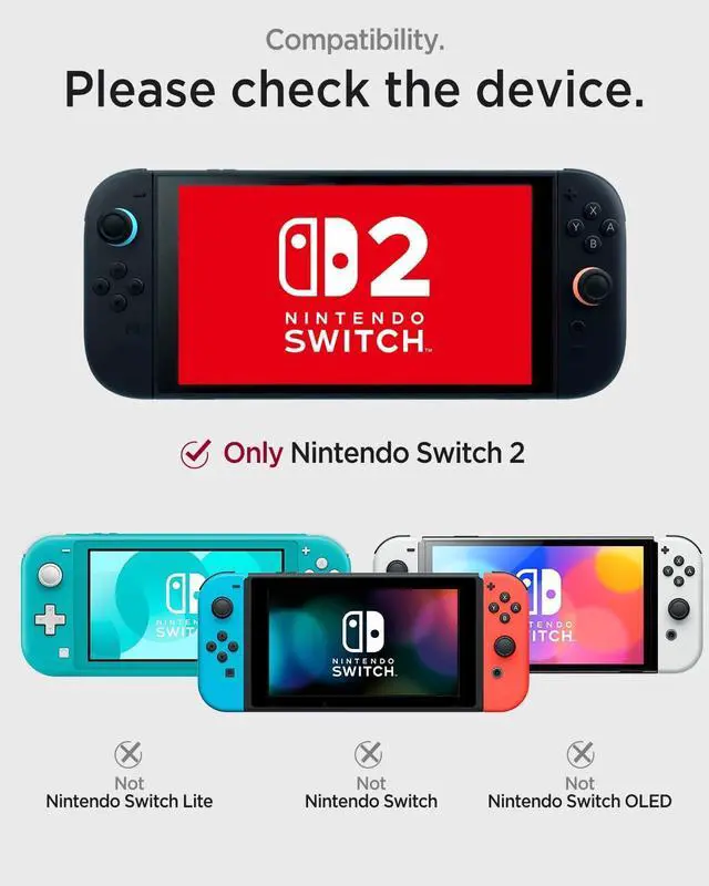 Alt view image 2 of 7 - BONAEVER [2-Pack] Screen Protector Tempered Glass for Nintendo Switch 2 8", Case Friendly Full Screen Transparent HD Clear Anti-Scratch Anti-Fingerprints Screen Protector for New Switch 2 Accessories