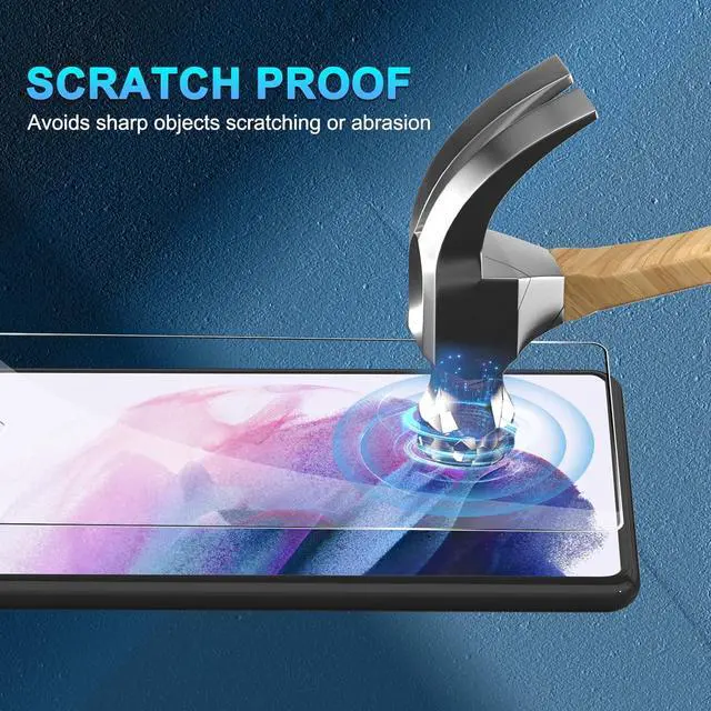 Alt view image 7 of 7 - BONAEVER [3+3 Pack] Glass Screen Protector for Samsung Galaxy S21 with Camera Lens Protector, 3D Curved, 6.2 inch 9H Tempered Glass for Samsung Galaxy S21 5G Glass Screen Protector