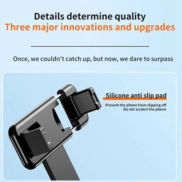 Alt view image 5 of 7 - BONAEVER Phone Tripod & Selfie Stick 2inch Screen, 12 to 67 inch Extendable Selfie Stick with BT Remote, 360°Rotation Adjustable, WiFi Vlog Selfie Stick for Live Streaming Video Recording