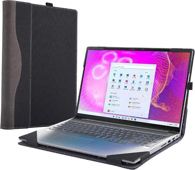 Main image of BONAEVER Laptop Case Cover for 16 inch Lenovo IdeaPad 5 Pro Gen 6 Gen 7 Gen 8 / IdeaPad Slim 5i Pro 16 2023 Notebook Sleeve Computer Bag Protective PU Leather Shell