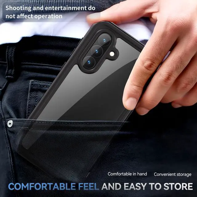 Alt view image 7 of 7 - BONAEVER Waterproof Case for Samsung Galaxy A56 5G 6.7 inch 2025 Snowproof, Dustproof and Shockproof, IP68 Certified Full Body Protection Fully Sealed Underwater Protective Cover for Samsung A56 5G