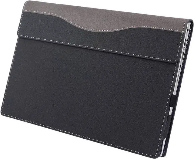 Alt view image 7 of 7 - BONAEVER Laptop Cover Case for HP OmniBook X/Ultra /5 Flip 14 inch & for 14'' ZBook Ultra G1a [Do Check Model] 2-in-1 PU Leather Detachable Notebook Sleeve Computer Bag