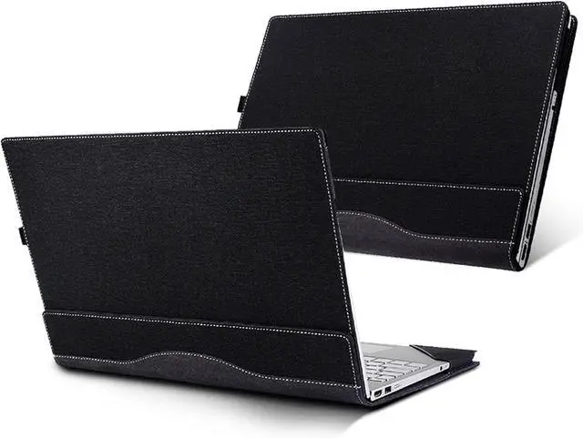 Alt view image 7 of 7 - BONAEVER 16 inch Laptop Cover Case for Lenovo IdeaPad Pro 5 16AKP10 /16IAH10 /16ASP10 Sleeve,PU Leather Protective Notebook PC Bag Accessories with Pen Holder and Heat Dissipation Hole