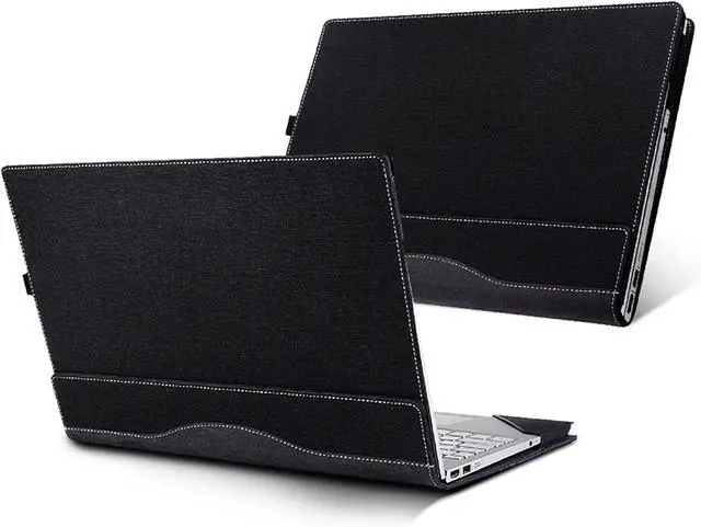 Alt view image 7 of 7 - BONAEVER Laptop Case Cover for Dell 14 Plus DB14250 & Pro 14 PC14255/PC14250 & Pro14 Plus PB14250 /PB14255 Sleeve,PU Leather Protective Shell Notebook PC Bag Accessories