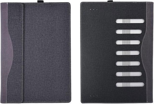 Alt view image 6 of 7 - BONAEVER Laptop Cover Case for HP Elite x360 1040 G11 / EliteBook 1040 14 inch G11 & Lenovo ThinkPad X13 Yoga Gen 1, Notebook PC Protective Sleeve Bag PU Leather Shell