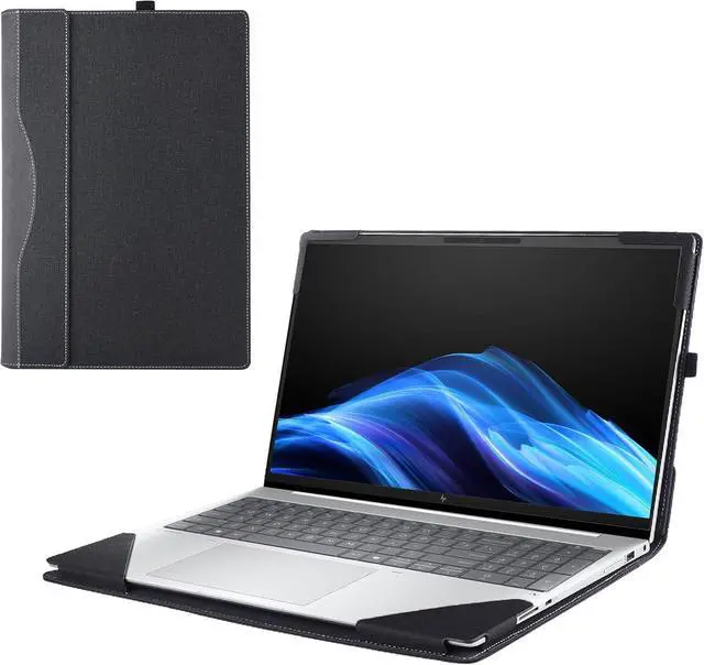 Main image of BONAEVER Laptop Cover Case for HP EliteBook 6 G1i /G1a/G1q & ProBook 4 G1i/ G1a /G1q 14inch [not Compatible with Any Other Model] 2-in-1 PU Leather Notebook Sleeve