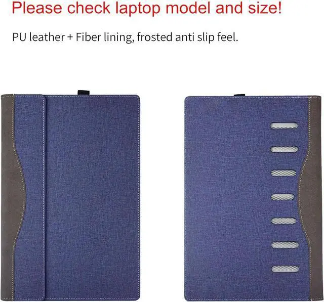 Alt view image 3 of 7 - BONAEVER Laptop Case Cover for 14 inch Lenovo ThinkPad E14 Gen 5 Gen 6 / ThinkPad T14s Gen 5 Gen 6 [Not for Other Models], Notebook Sleeve PC Protective Cover Blue