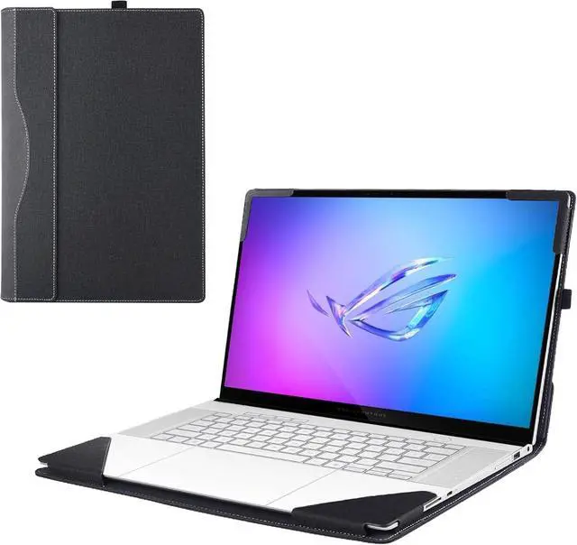 Main image of BONAEVER Laptop Cover Case for ASUS ROG Zephyrus G16 16 inch 2024 2025 [not Compatible with Any Other Model] 2-in-1 PU Leather Detachable Notebook Sleeve Computer Bag Protective