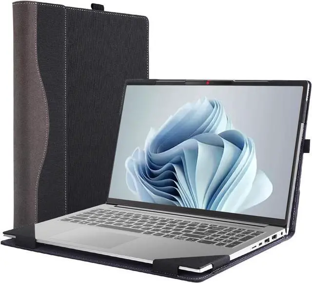 Main image of BONAEVER Laptop Case Cover for Lenovo IdeaPad Slim 5i 16" Gen 10/9/8 for Slim 5 16ARP10 16IRH10 [Do Check Model] Notebook Sleeve Computer Bag PU Accessories with Heat Dissipation Hole
