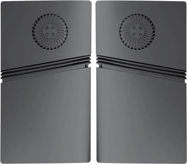 Alt view image 4 of 7 - BONAEVER FacePlates for PS5 Pro Digital Edition Face Plates with Cooling Vents ABS Anti-Scratch Dustproof Protective Shell Cover, Replacement FacePlate for Playstation 5 Pro Digital