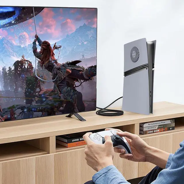 Alt view image 6 of 7 - BONAEVER FacePlates for PS5 Pro Digital Edition Face Plates with Cooling Vents ABS Anti-Scratch Dustproof Protective Shell Cover, Replacement FacePlate for Playstation 5 Pro Digital Grey