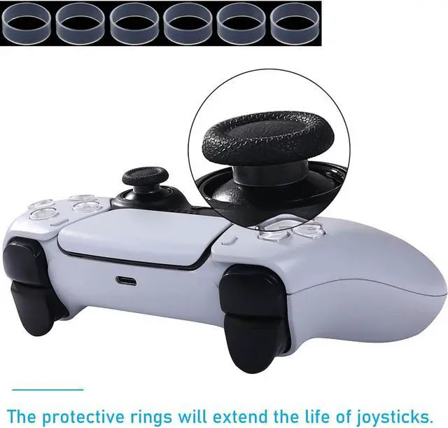 Alt view image 5 of 6 - BONAEVER 6 Pack Hall-Effect Joysticks Replacement for DualSense PS5 Controller, 3D Analog Sensor Wheel Thumb Sticks Joystick Rocker Module Replacement for PlayStation 5 Controller