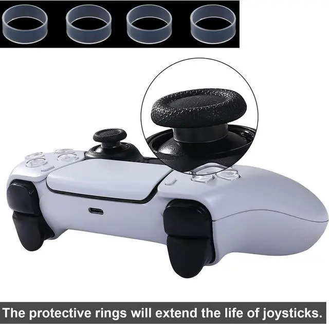 Alt view image 2 of 6 - BONAEVER 4 Pack Hall-Effect Joysticks Replacement for DualSense PS5 Controller, 3D Analog Sensor Wheel Thumb Sticks Joystick Rocker Module Replacement for PlayStation 5 Controller