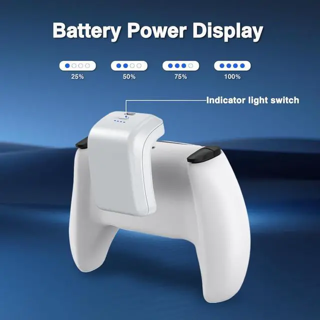 Alt view image 7 of 7 - BONAEVER 3000mAh PS5 Controller Battery Pack, Fast Charging PS5 External Battery for Sony PlayStation 5 LIP1708 PS5 DualSense CFI-ZCT1W Wireless Controller
