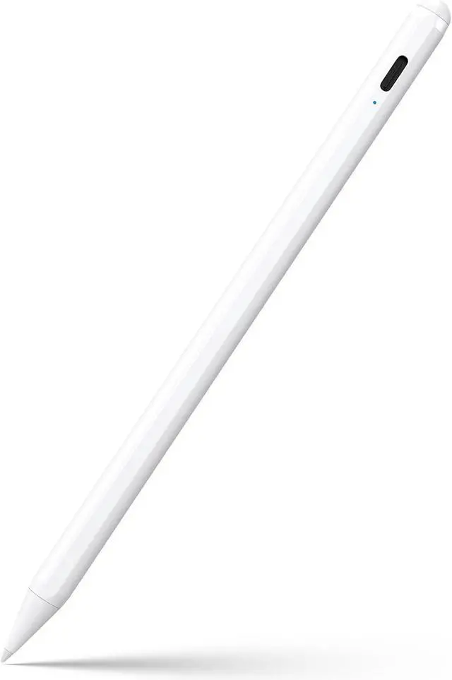 Main image of BONAEVER Stylus Pen for iPad 6th-11th Generation-2X Fast Charge Active Pencil Compatible with 2018-2025 Apple iPad Pro 11"/12.9"/M4, iPad Air 3/4/5/M2/M3,iPad mini 5/6 Gen - White